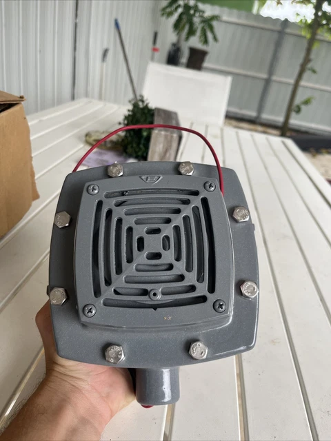 EDWARDS SIGNALING 879EX-G1 Haz Location Vibrating Horn,24VDC,0.16A