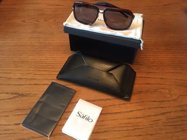Genuine Christian Dior Pilot Blacktie Unisex Sunglasses with Case