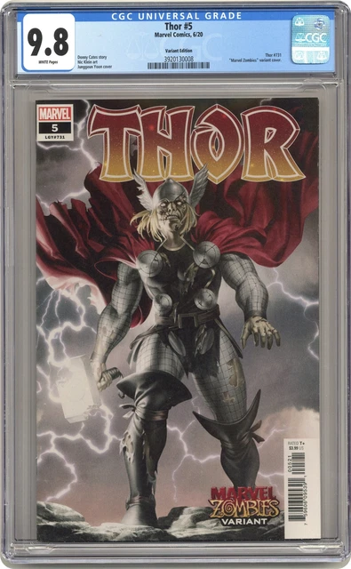 Thor #5C Yoon Variant CGC 9.8 2020 3920130008