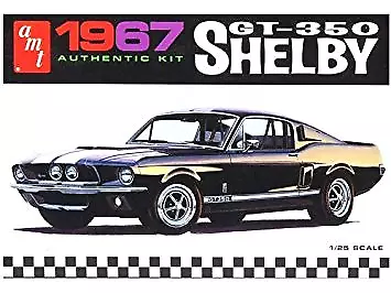 AMT 1/25 1967 Shelby GT350 - Black Plastic Model Kit