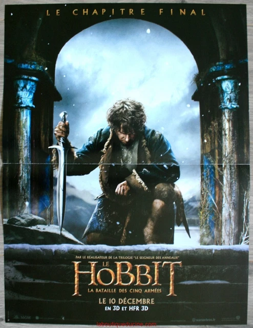 HOBBIT 3 LA BATAILLE DES CINQ ARMEES Affiche Cin ma Movie Poster hobbit-3-la-bataille-des-cinq-armees-affiche-cin-ma-movie-poster