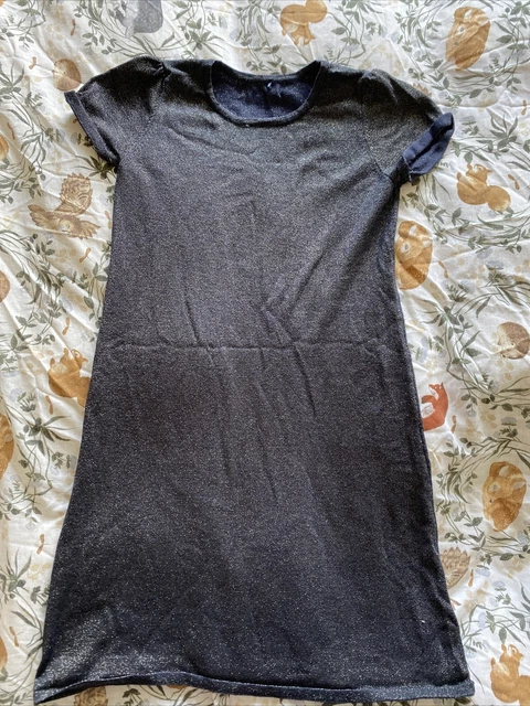 Girl Blue Sparkle Party Dress Age 9-10 years