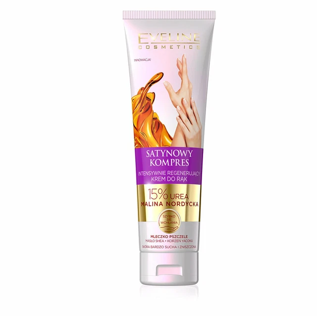 Eveline Satynowy kompres intensywnie regenerujacy krem do rak 100 ml crema de manos