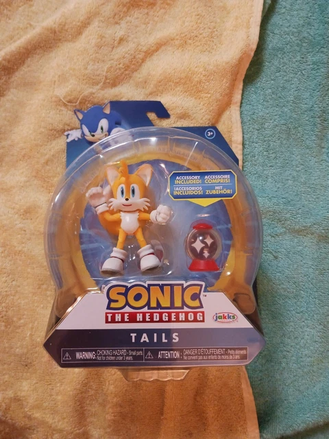Figurine Sonic The Hedgehog 4 Pouces Avec Accessoire Star Spring - JAKKS Pacific