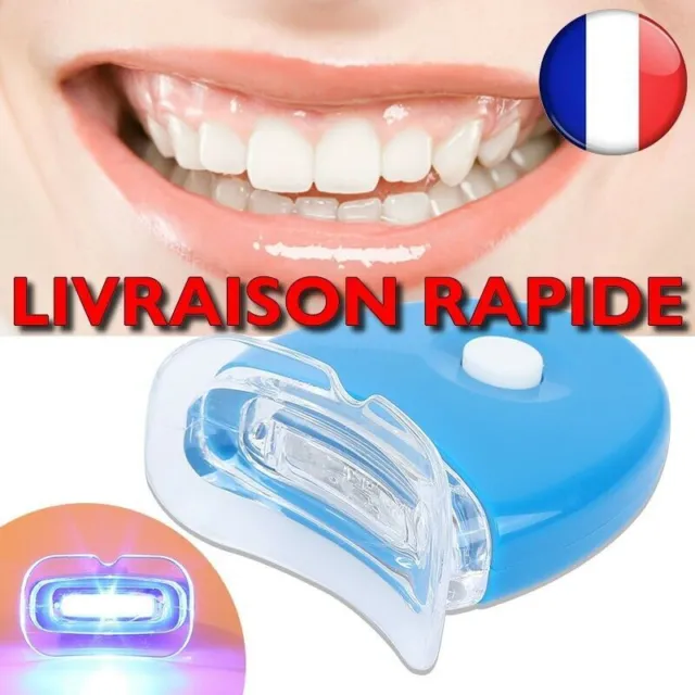 Blanqueamiento LED Dientes Tratamiento dental Cuidado bucal Salud Modo...