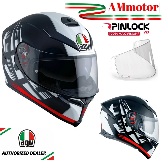 CASCO INTEGRALE AGV K5 S Darkstorm Matt Black Red Moto Tg XS Max Pinlock  2020 EUR 279,00 PicClick FR