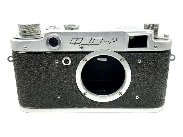 Appareil Photo FED 2 RF 35 Mm Vintage - Copie Leica URSS 1959-68 - Avec Boîte