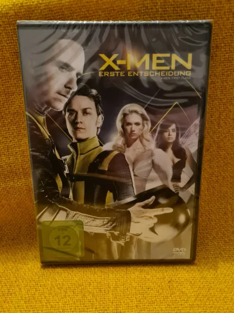 X-Men - Erste Entscheidung (2011 DVD) James McAvoy, Michael Fassbender **FSK6** 