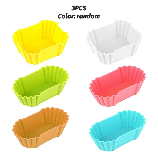 3PCS Bento Divider Cup Easy Clean Molud Cake Dessert Sushi Aufbewahrungszubeh$v