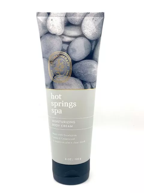 Bath & Body Works Aromatherapy Moisturizing Body Cream hot springs spa 226g