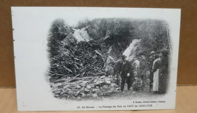 TRAVAIL DU BOIS FLOTTAGE MORVAN env CLAMECY (58) Saut de Gouloux animation