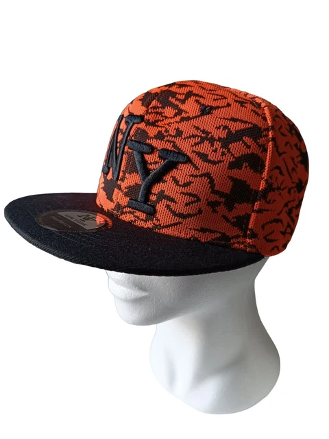 Casquette Snapback NY – New York – Bleu Et Rouge – Neuve