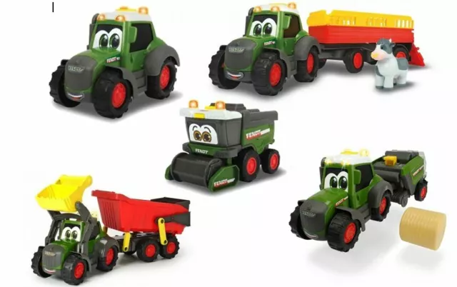 Fendti Dickie ABC Farm Happy Fendt Traktoren Bauernhof Kinderspielauto Trailer