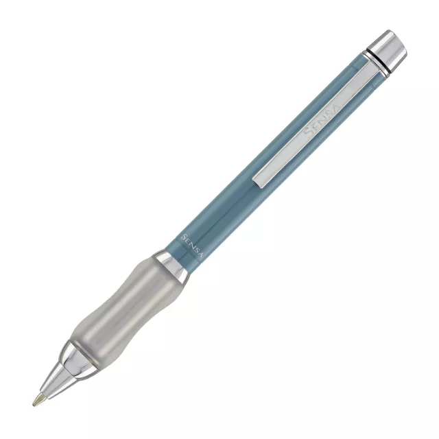 Sensa Metro Ballpoint Pen in Steel Blue Ice - NEW in Box
