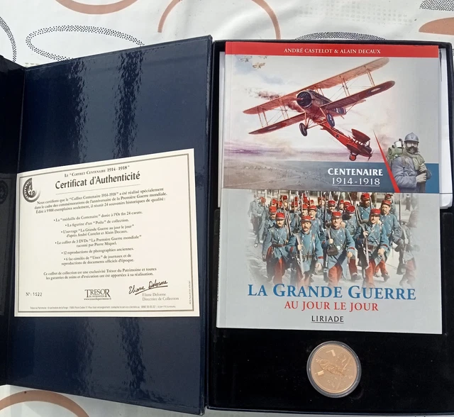 Coffret Centenaire de la Grande Guerre 1914-1918 - Trésor du Patrimoine