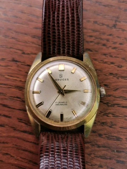 Regency 17 jewels gold alimentant watch