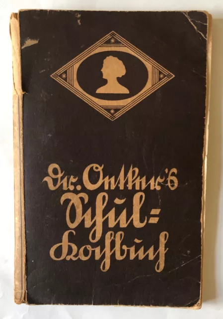 DrOetker's Schulkochbuch Gut Bockhorn Fam.Donner 1929 + handschr. Rezeptsammlung 2
