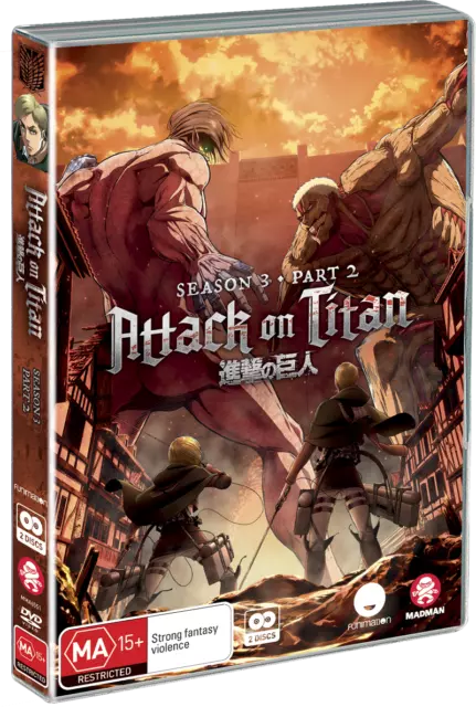 ATTACK ON TITAN Complete Edition Season 1-4 + SP+ 2 Movies English