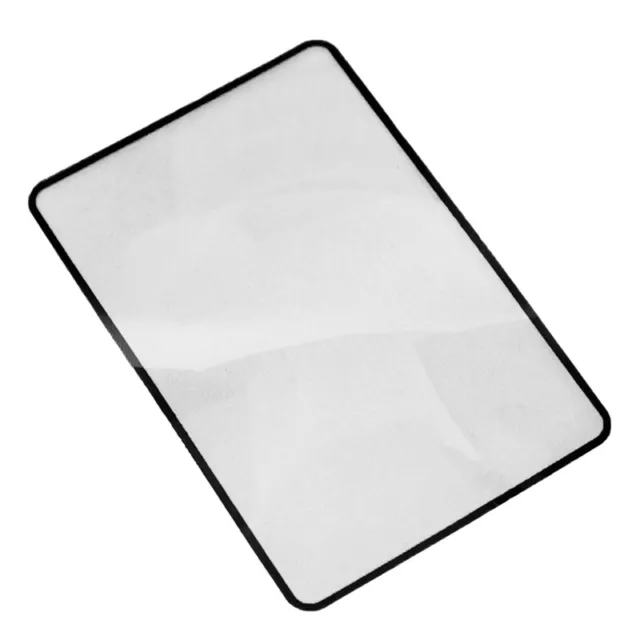 Large Full Page 3X Magnifier Magnifying Sheet Fresnel Lens for Reading