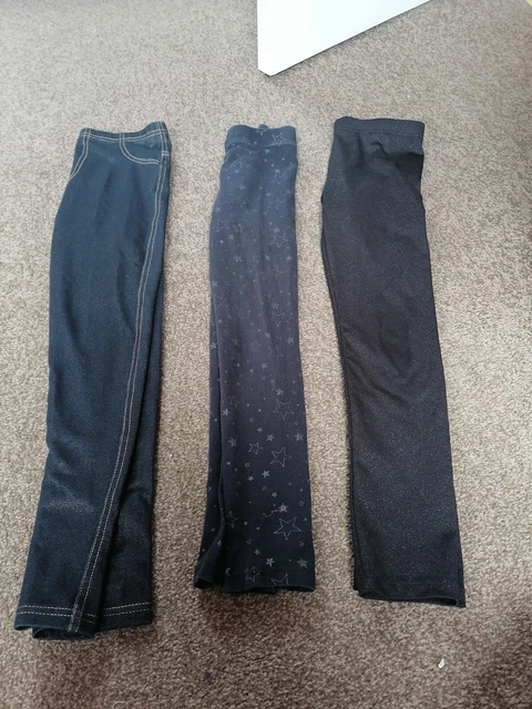 Girls Leggings Bundle 8-9 Years