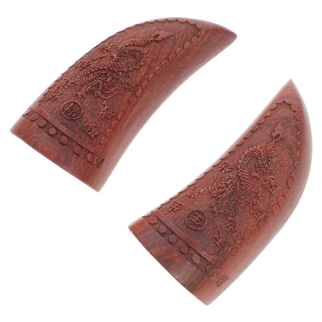 1 paar Divination Tasse Holz Heiligen Tassen Yang Divination Tassen