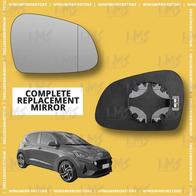 For Audi A1 2010-2018 Wing Mirror Glass Wide Angle Heated Right Side For Audi A1 2010-2018 Wing Mirror Glass Wide Angle Heated Right Side