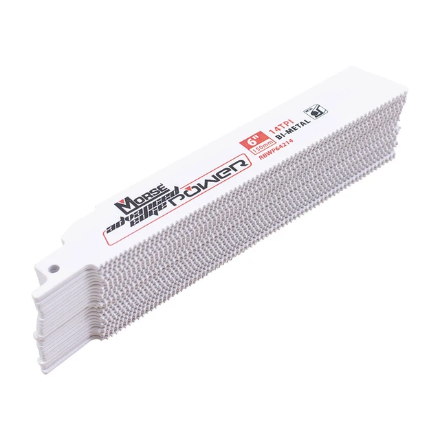 MK Morse Master Advanced Edge Power Cobalt Reciprocating Saw Blade 6" x 1" x