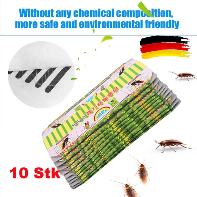 YFANITI Künstliche Kakerlaken, gruselige Insekten, realistische Kunststoff- Kakerlaken, lebensechte Streichkäfer für Party, 120 Stück