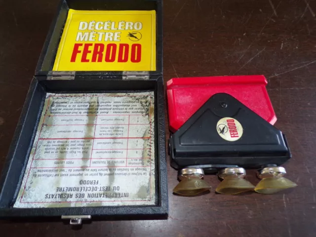 Décéléromètre FERODO ( Avec sa boite )