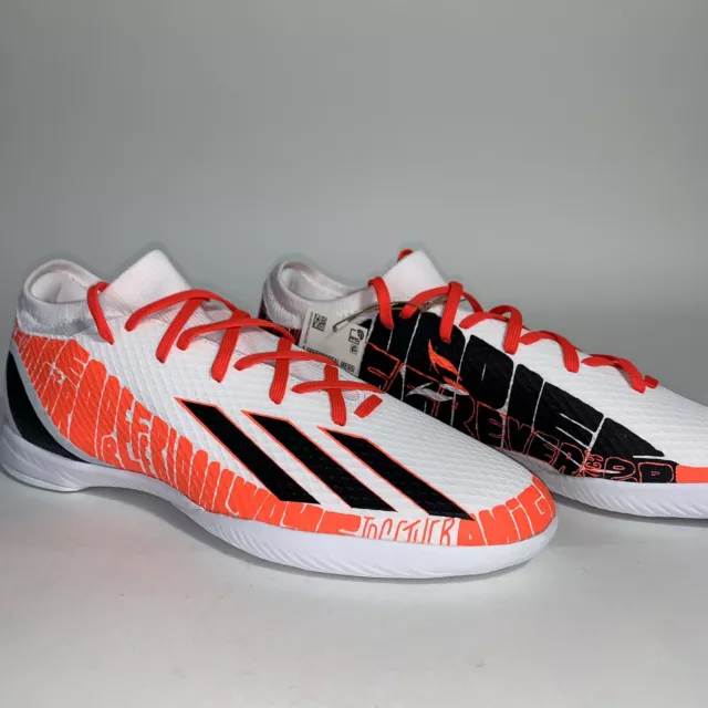 Zapatos de interior Adidas X Speedportal Messi.3 para hombre - rojos talla 11 para hombre 2