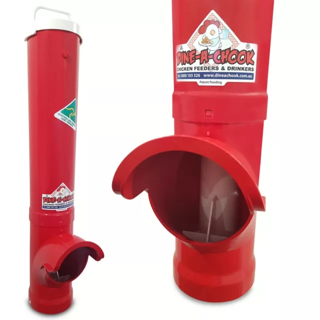 DINE-a-CHOOK Chicken Feeder / Poultry / Coop / Free Range / Drinkers Available