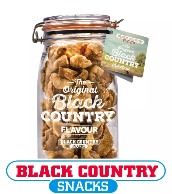 KILNER Pork Crackling Jars - Choose From 6 Amazing Flavours of Pork Crackling