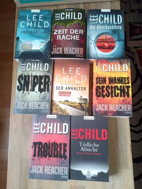 8 Jack Reacher Romane Von Lee Child