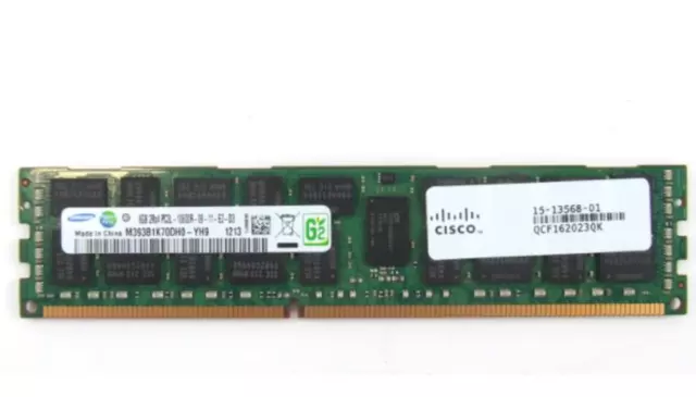 Cisco 15-13568-01 8GB 2Rx4 PC3L-10600R 1333MHz ECC Memory