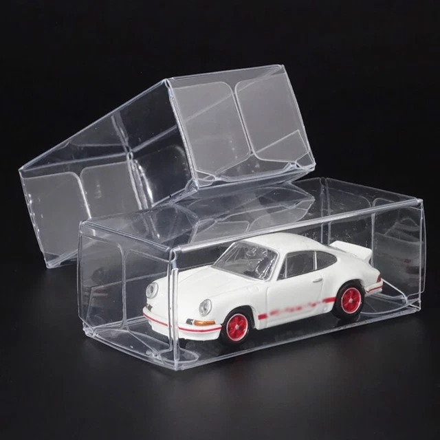 Box Display Dustproof Protection 5/10/15/25pcs 1/64 Model Transparent New