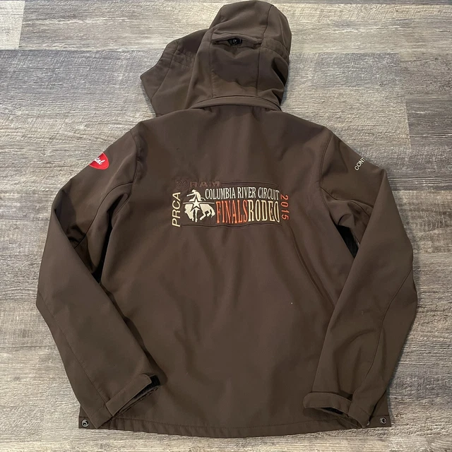 2015 PRCA Rodeo Finals Jacket Wrangler NFR Mens XL STS Ranchwear Gear Zip