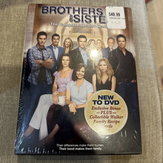 BROTHERS SISTERS The Complete Second Season (DVD, 2008, 5Disc Set