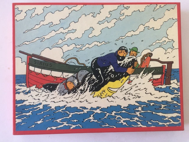 Coffret 3 Puzzles Publica / Le Lombard – Hergé – Tintin – 1977 – Complet