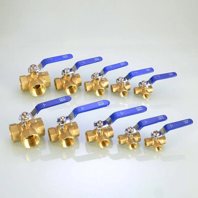 2 Valvole A Sfera In Ottone Da 19 Mm, A 2 Vie, Con Attacchi A Barbetto E 4 Fascette Stringitubo, Per Acqua Aria Olio