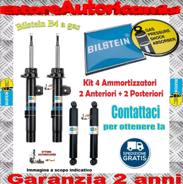 4 Ammortizzatori Bilstein B4 Renault Megane Berlina 95>03