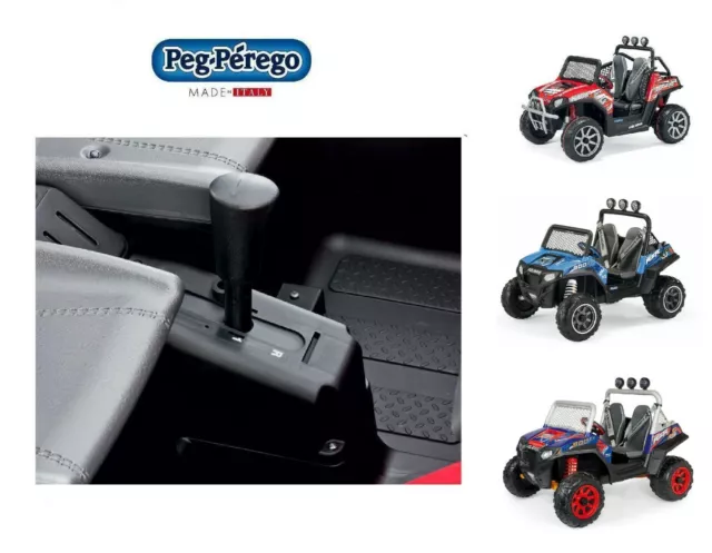 PEG PEREGO LEVA CAMBIO POLARIS RZR 900 12VOLT/24VOLT ASGI0235N -nuovo-Italia