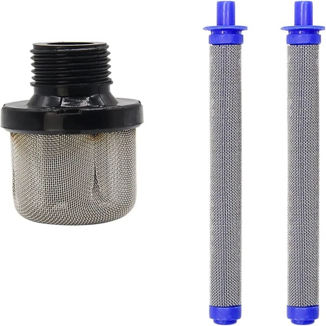 Airless Spray Gun Filter Kit - Includes 2PCS 288716 Suction Strainer, 10 PCS Gun Filters (288749 & 287032), 5PCS Manifold Strainers, Storage Box - View #3