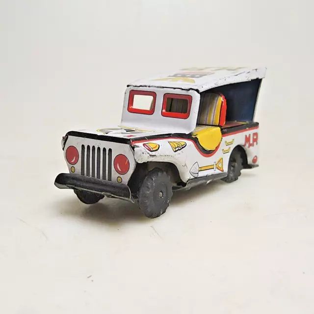 Pennytoy Japan M.P. Jeep USA  ca. 10 x 5 cm bespielter Zustand