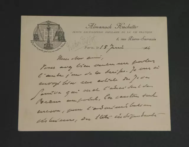 Victor TISSOT - Carte lettre autographe signée, Politique Suisse, Guerre de 1870