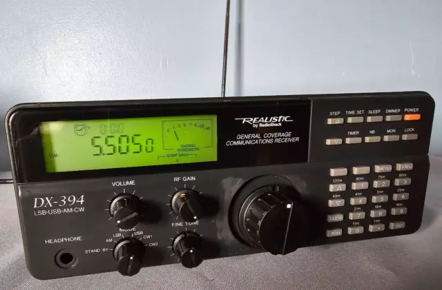 Ricevitore radio prosciutto/mondo realistico DX-394