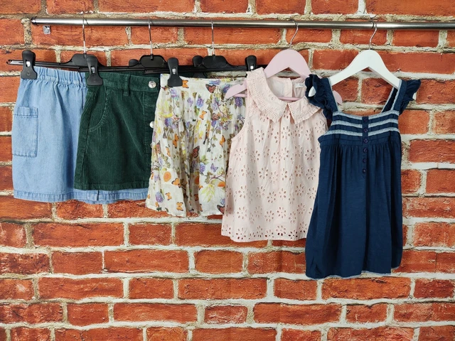 Girls Bundle Age 5-6 Years Next Matalan M&S Summer Top Skirt Denim Cord 116Cm