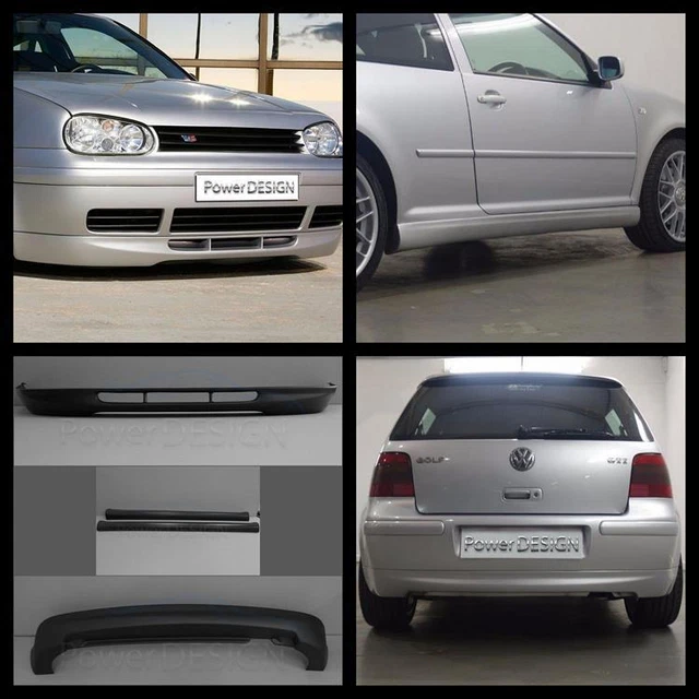BODY KIT VW GOLF IV 4 MK4 25th ANNIVERSARY ABS Plastic without exhaust