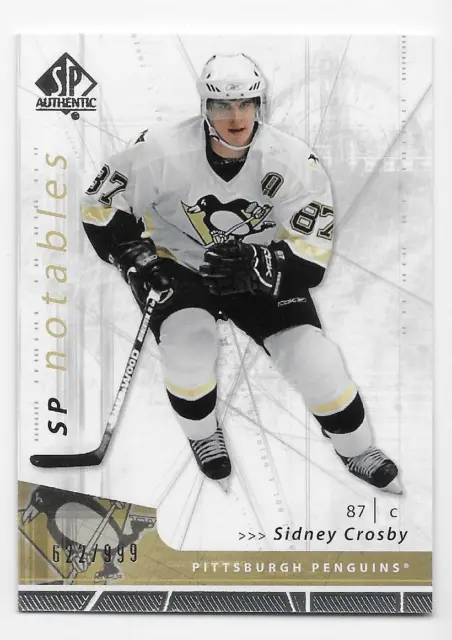 06/07 SP AUTHENTIC SP NOTABLES Hockey /999 (#101-160) U-Pick From List