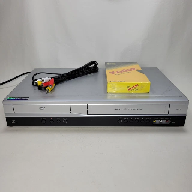 ZENITH XBV713 DVD/VCR Combo VHS Video Cassette Recorder Player No