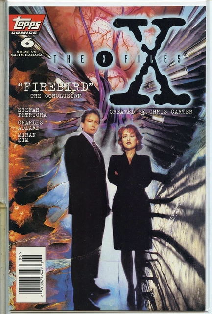 X-Files 1995 series # 6 UPC code very fine comic book